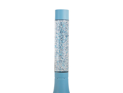 Leitmotiv Astro glitterlampe, Soft Blue
