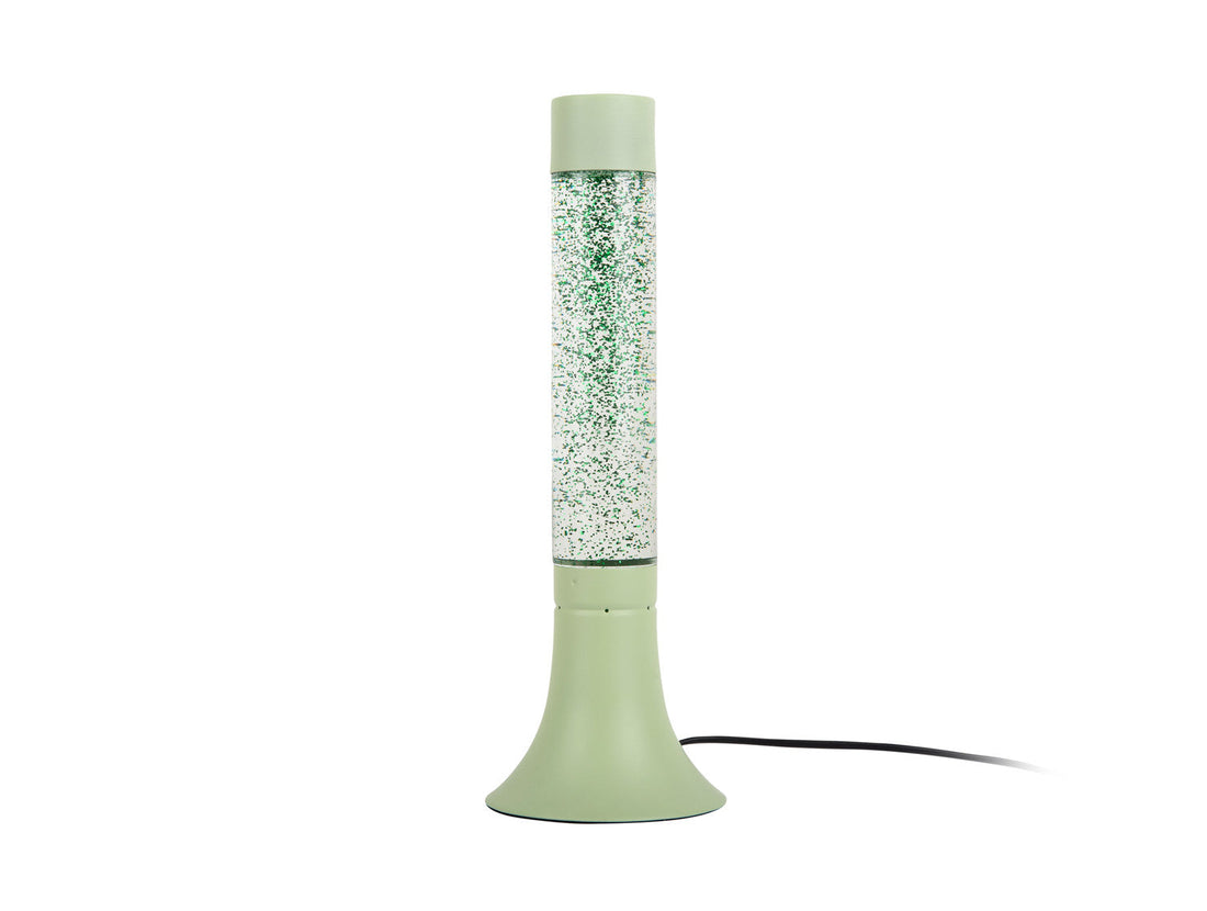 Leitmotiv Astro glitterlampe, Soft green