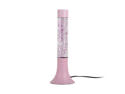 Leitmotiv Astro glitterlampe, Soft pink
