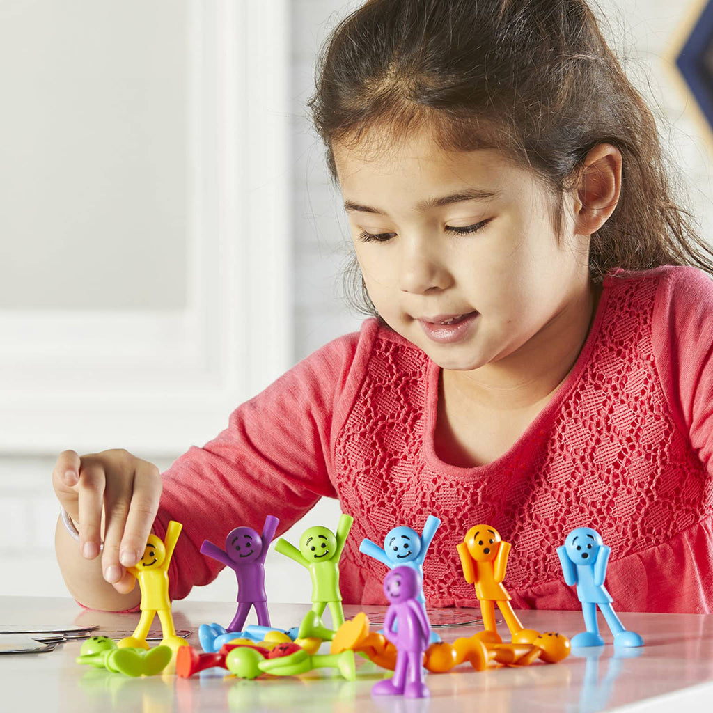 Lær om følelser og kroppsspråk - Aktivitetssett m. figurer