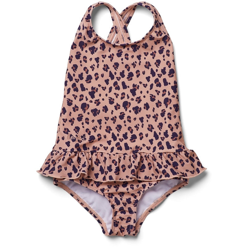 Liewood UV-badedragt Amara, Mini leo/coral blush pige badedragt