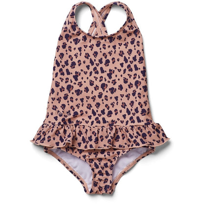Liewood UV-badedragt Amara, Mini leo/coral blush pige badedragt