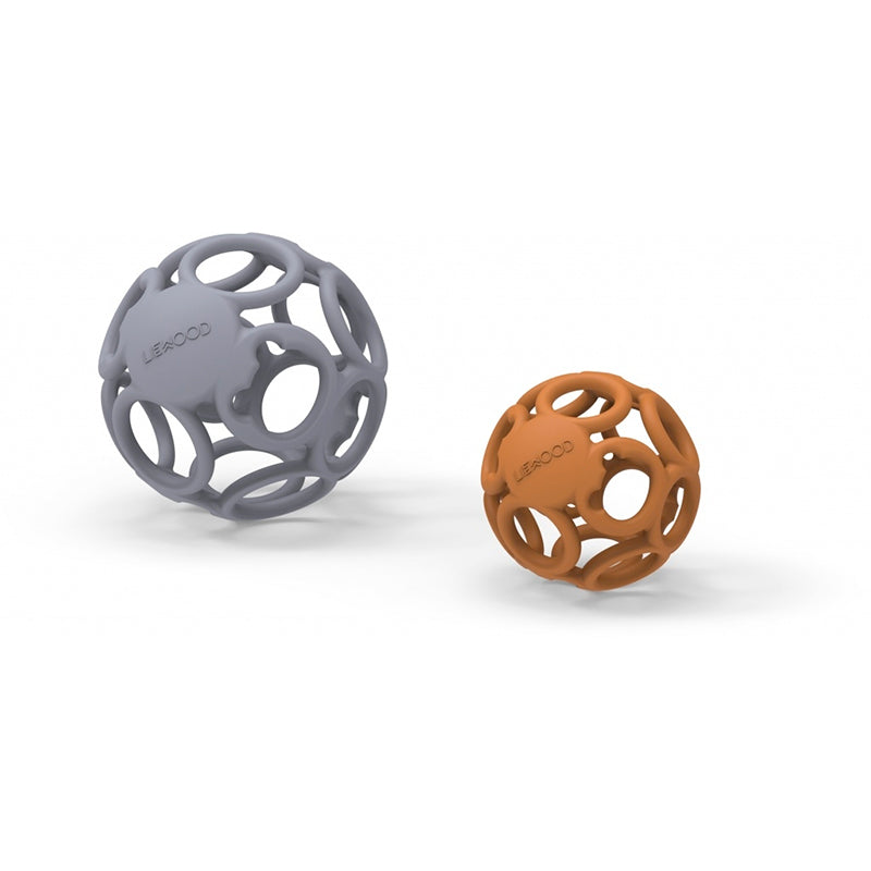 Liewood biterangle, Jasmin ball 2-pak - Blue wave/mustard