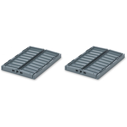 Liewood Weston foldekasse S, 2-pk - Whale blue