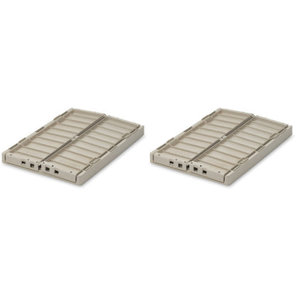 Liewood Weston foldekasse M, 2-pk - Sandy
