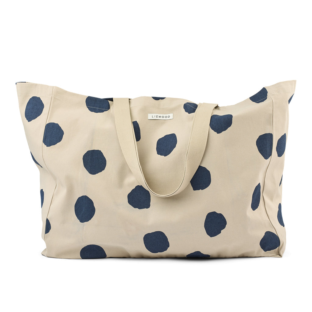 Liewood maxi totebag, mulepose - Spot dots/ mist