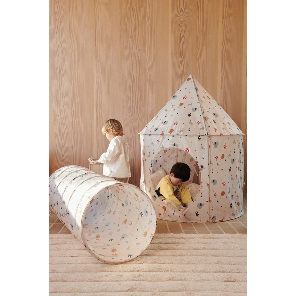 Liewood Emmanuel pop-up leketunnel - Peach/Sea Shell