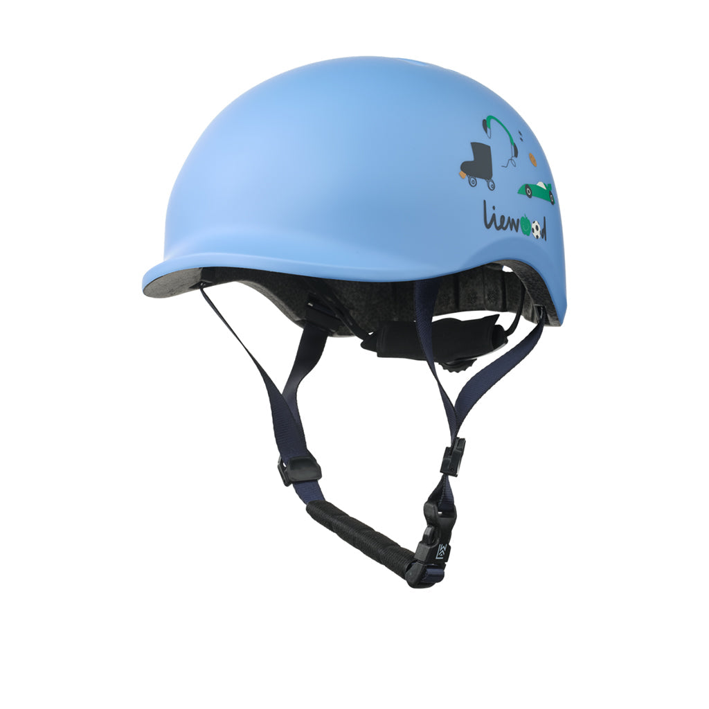 Liewood Milly sykkelhjelm, Fun/Beach blue