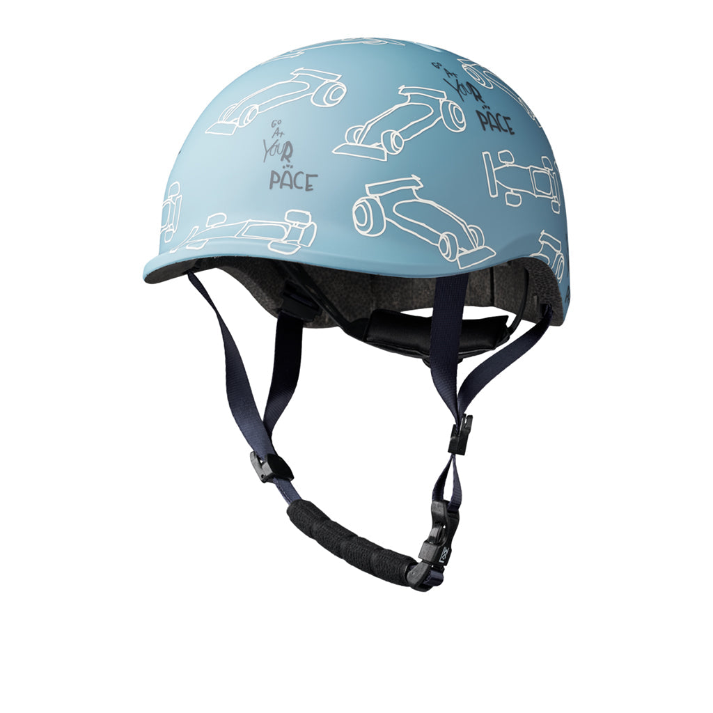 Liewood Milly cykelhjelm, Race cars/ Beach blue