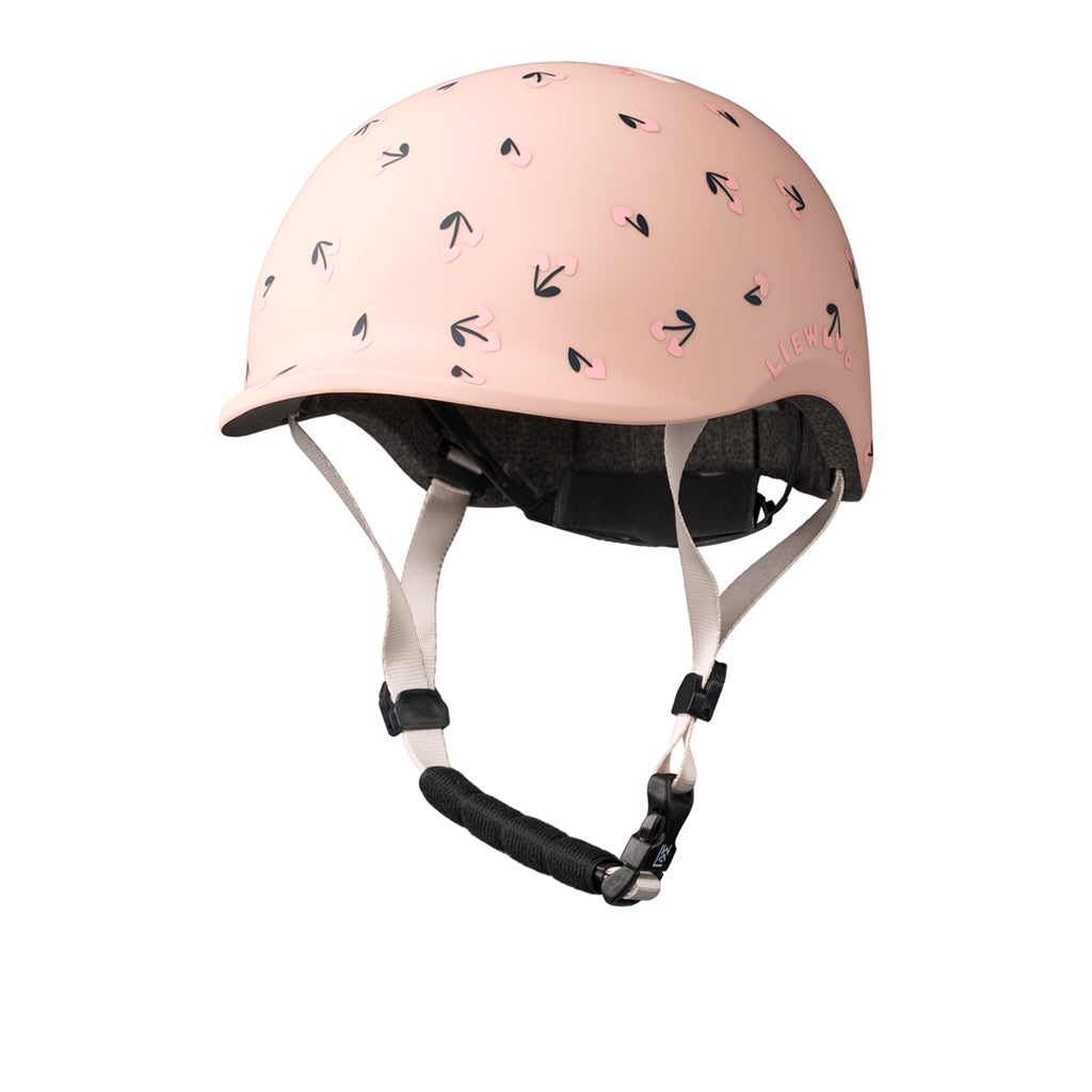 Liewood Milly cykelhjelm, Cherry heart/ Rosey
