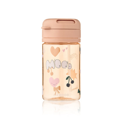 Liewood Pavia Tritan sugerørskopp 500 ml, Mood/ Pale Tuscany