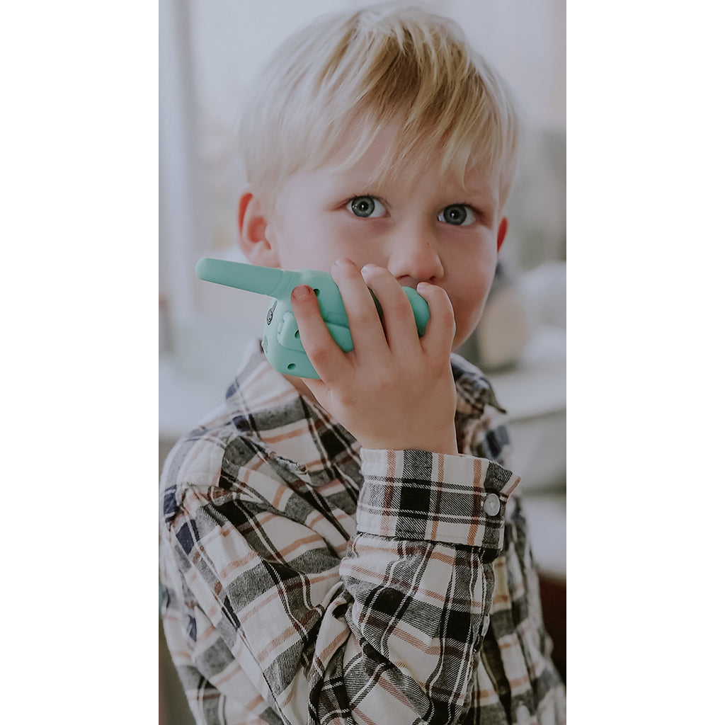 Lalarma walkie talkie for barn, purple