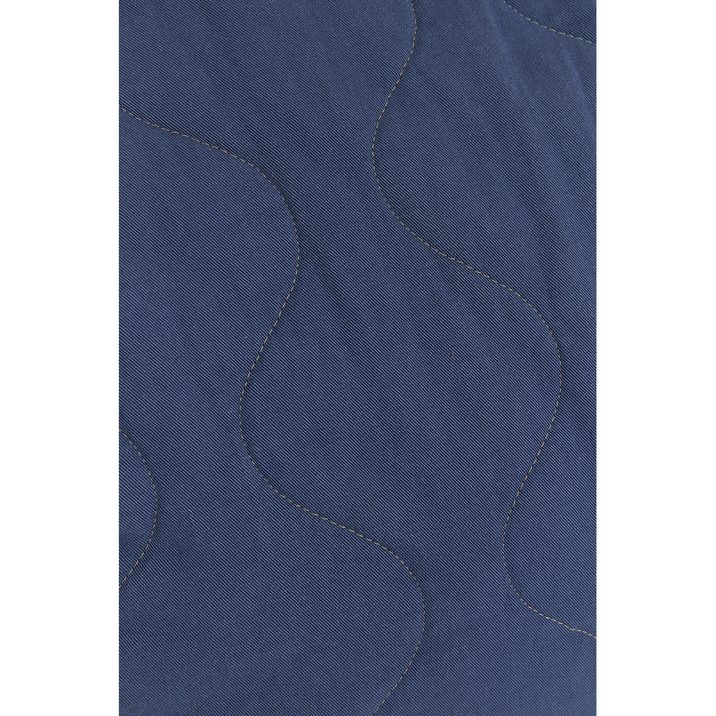 Nobodinoz quiltet rund putesekk, Landscape – Cobalt