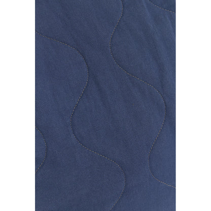 Nobodinoz quiltet rund putesekk, Landscape – Cobalt