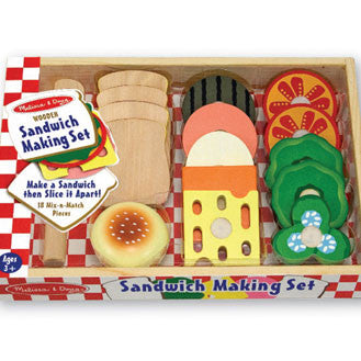 Lekemat i tre, sandwichsett