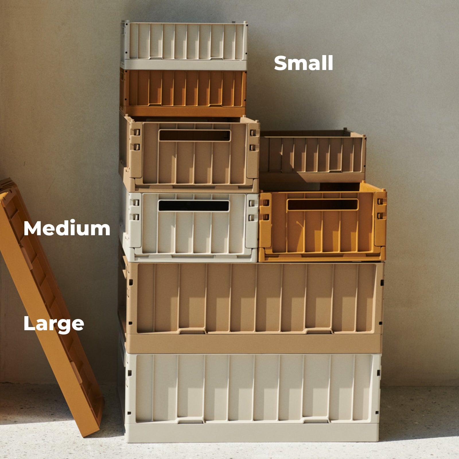 Liewood Weston foldekasse M, 2-pk - Sandy