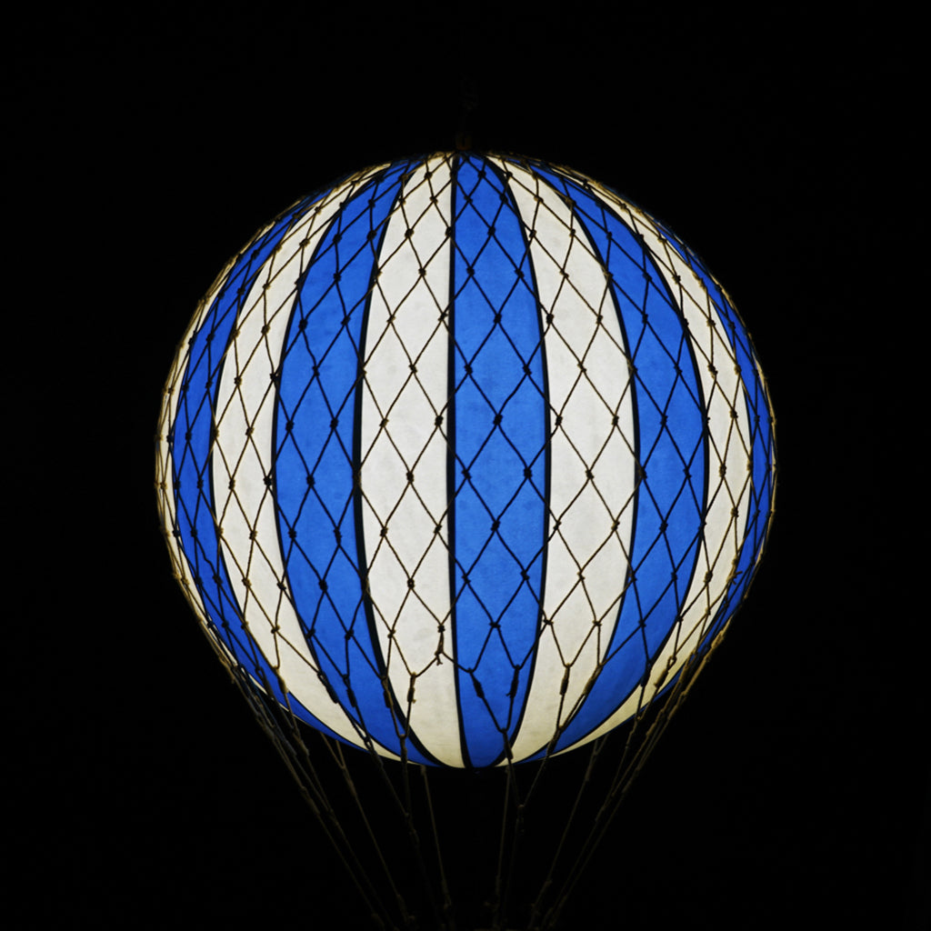LED Luftballong, Jules Verne Blue - 42 cm