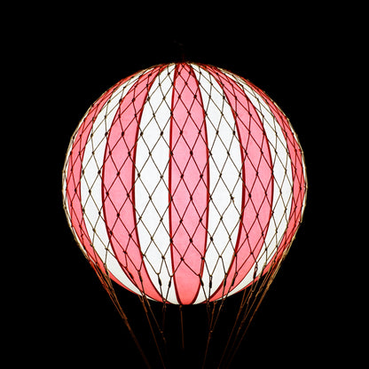 LED Luftballong, Travel light True red - 18 cm