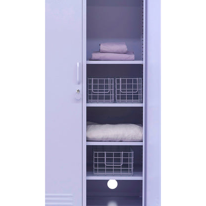 Mustard Made Baskets, sett med 3 trådkurver - Lilac