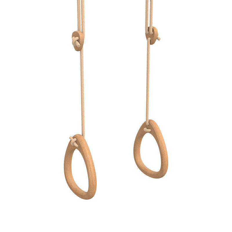 Lillagunga gymnastikkringer, Oak - Beige