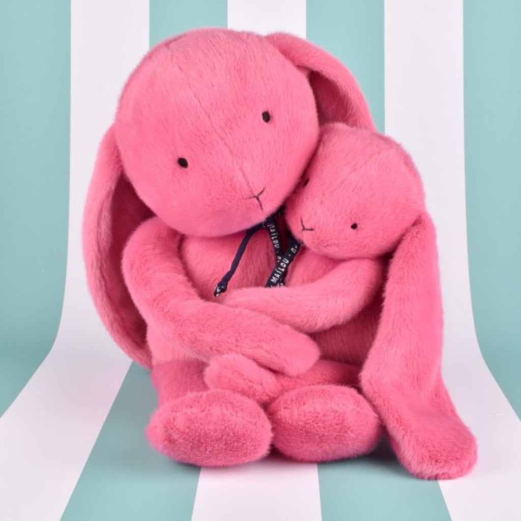 Mailou Méloé Kanin, rose bubble gum - 37 cm