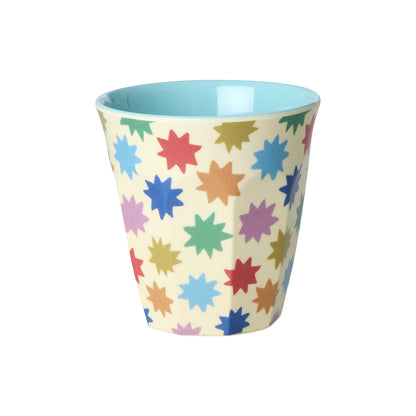 Rice melaminkopper, Fun Fair print, 6-pakning, Small - Mint
