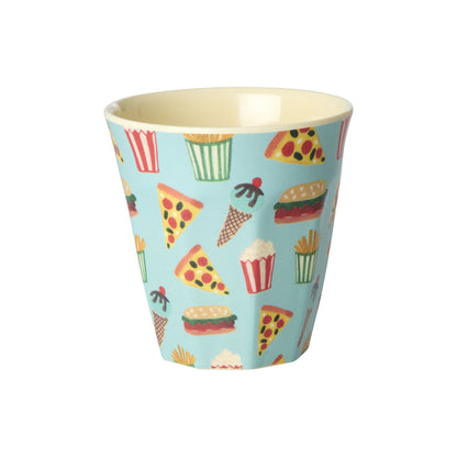 Rice melaminkopper, Fun Fair print, 6-pakning, Small - Mint