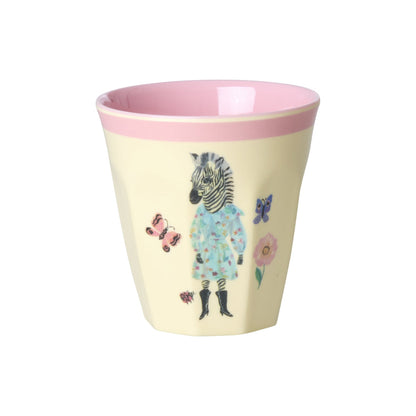 Rice melamin kopper, Multifarvet, Nathalie Lété Print, 6-pak - Medium