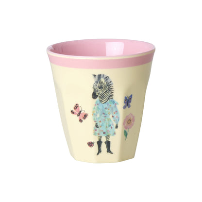 Rice melamin kopper, Multifarvet, Nathalie Lété Print, 6-pak - Small