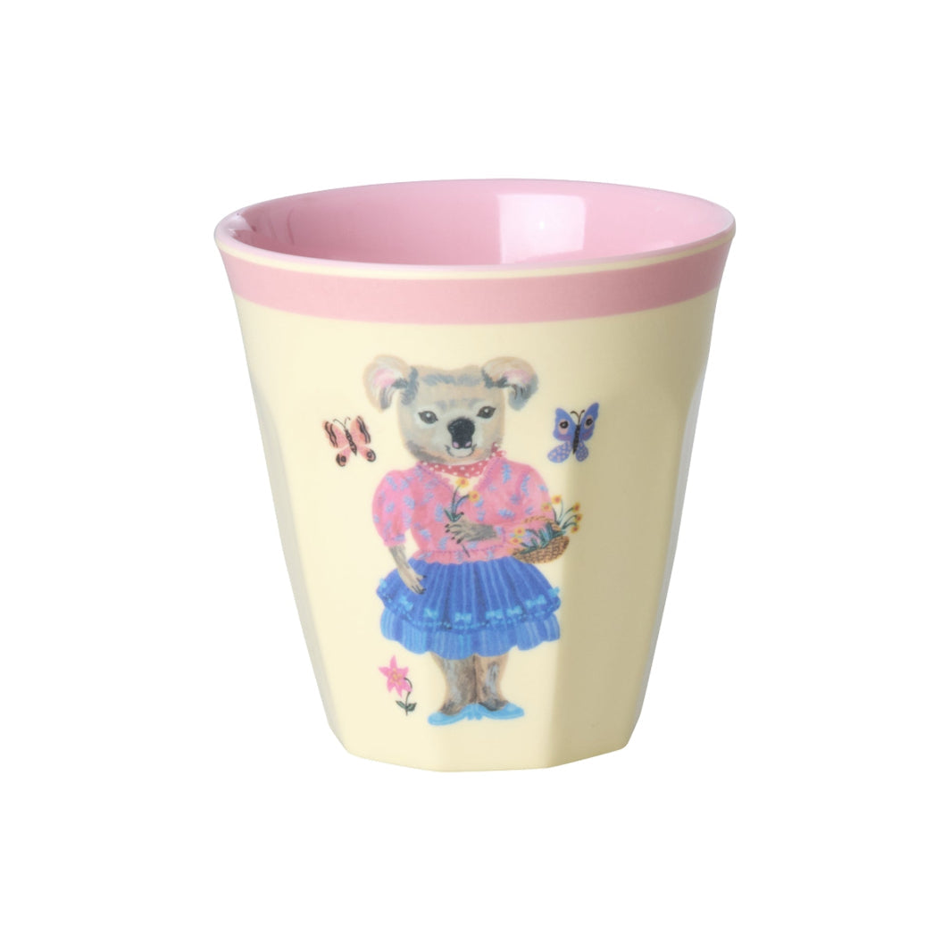 Rice melamin kopper, Multifarvet, Nathalie Lété Print, 6-pak - Medium