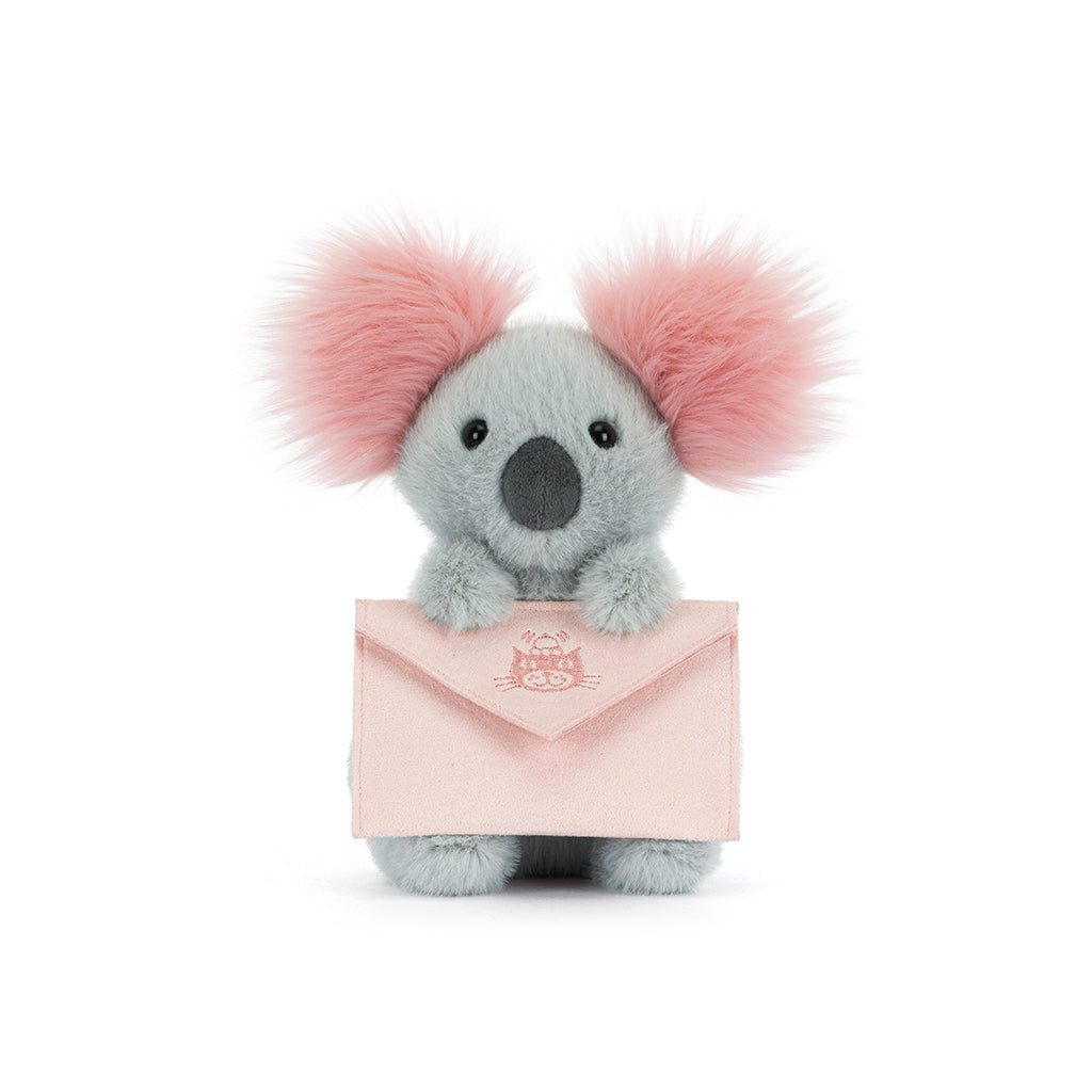 Jellycat bamse, Koala med brev – 20 cm