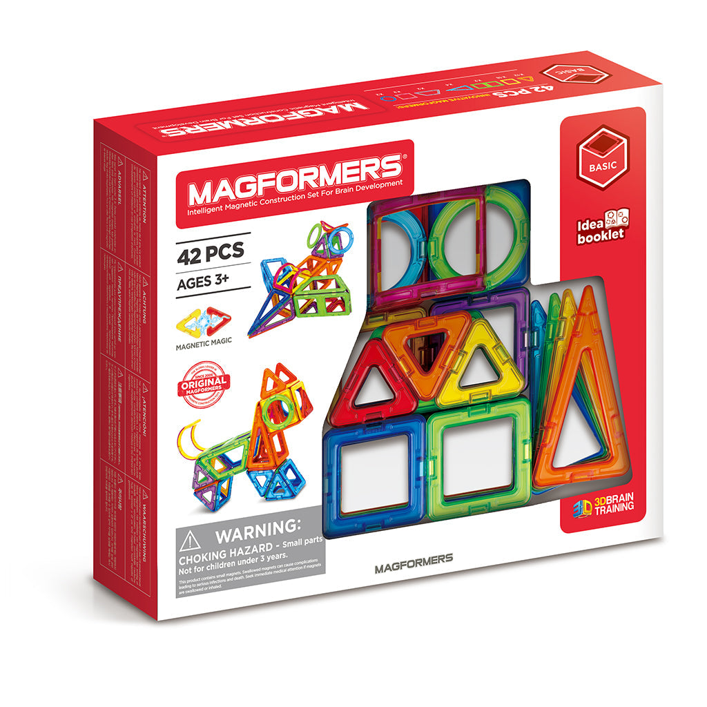 Magformers, magnetisk byggesett - Basic 42 dele