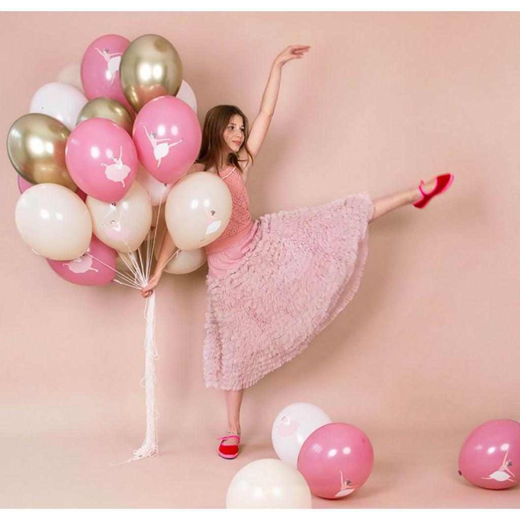 My Little Day ballonger, trykte ballonger, 5 stk. Ballerina