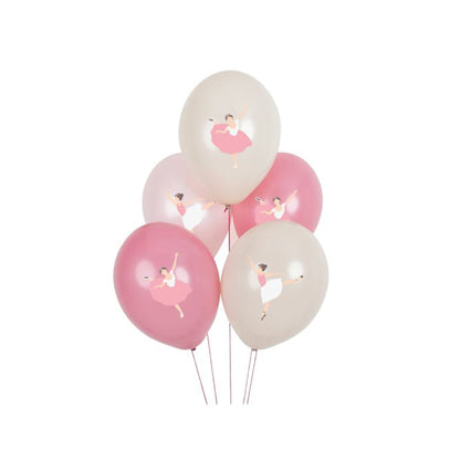 My Little Day ballonger, trykte ballonger, 5 stk. Ballerina