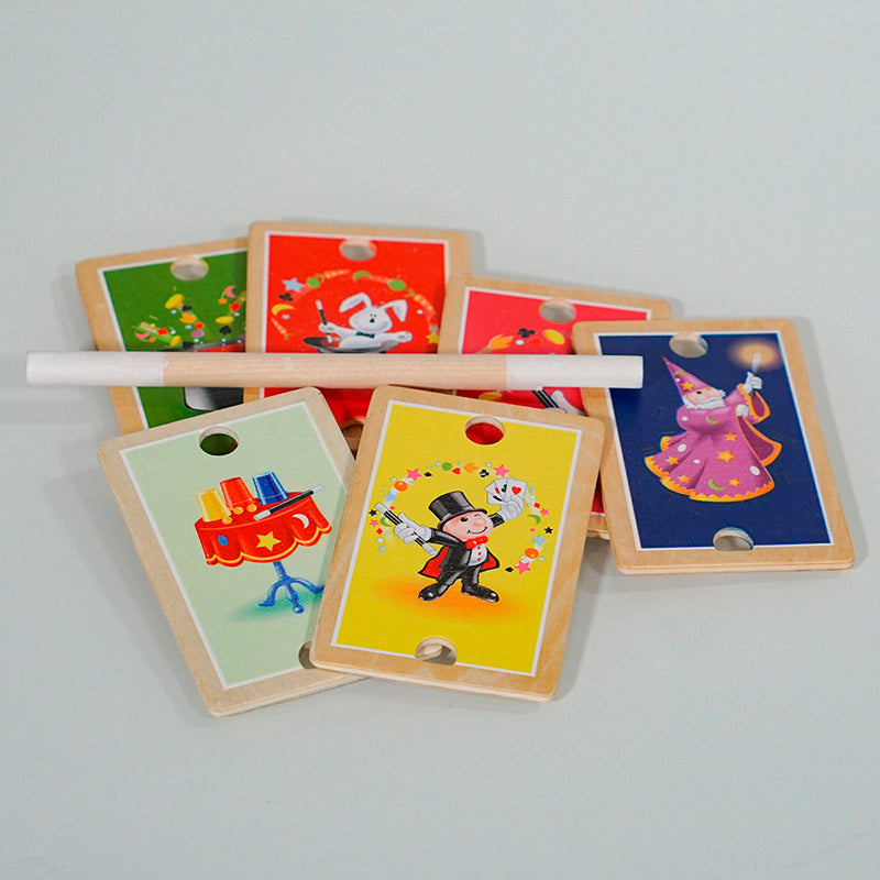 Marvins Magic tryllesett i eske av tre