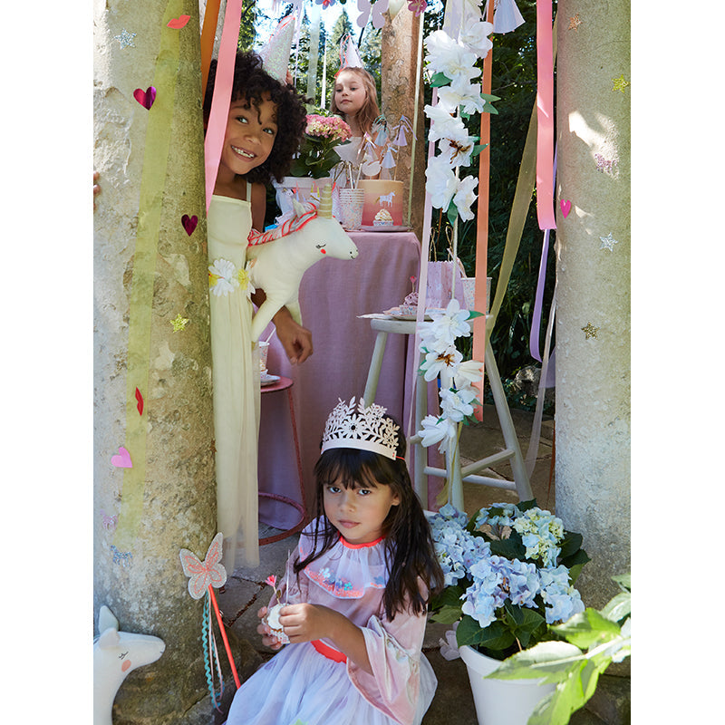 Meri Meri papptallerkener str. S, Magical Princess - 8 stk.