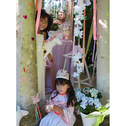 Meri Meri papptallerkener str. S, Magical Princess - 8 stk.