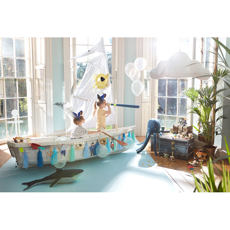 Meri Meri ballong sett, Under the sea, Shark - 106 cm