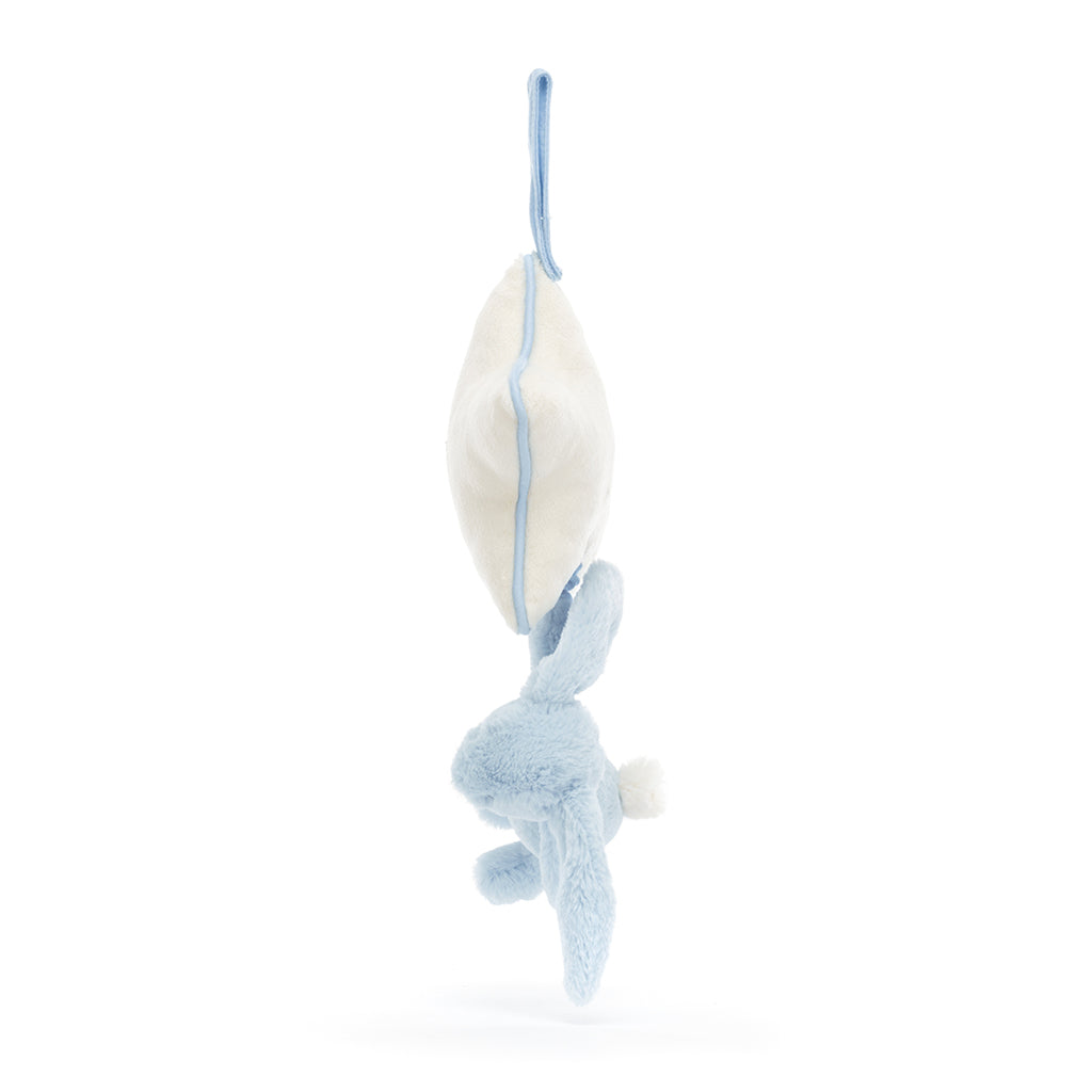Baby Jellycat spilledåse, Bashful blå kanin – 30 cm