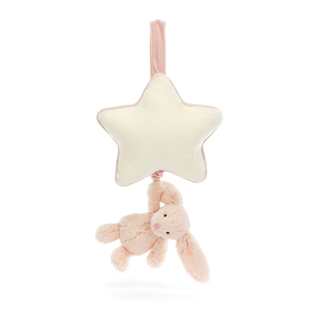 Baby Jellycat spilledåse, Bashful kanin - Blush