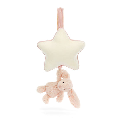 Baby Jellycat spilledåse, Bashful kanin - Blush