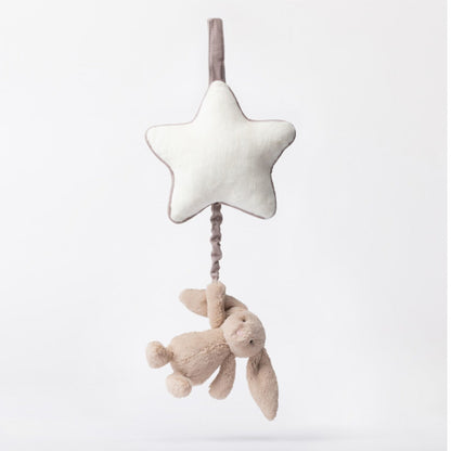 Baby Jellycat spilledåse, Bashful kanin - Beige