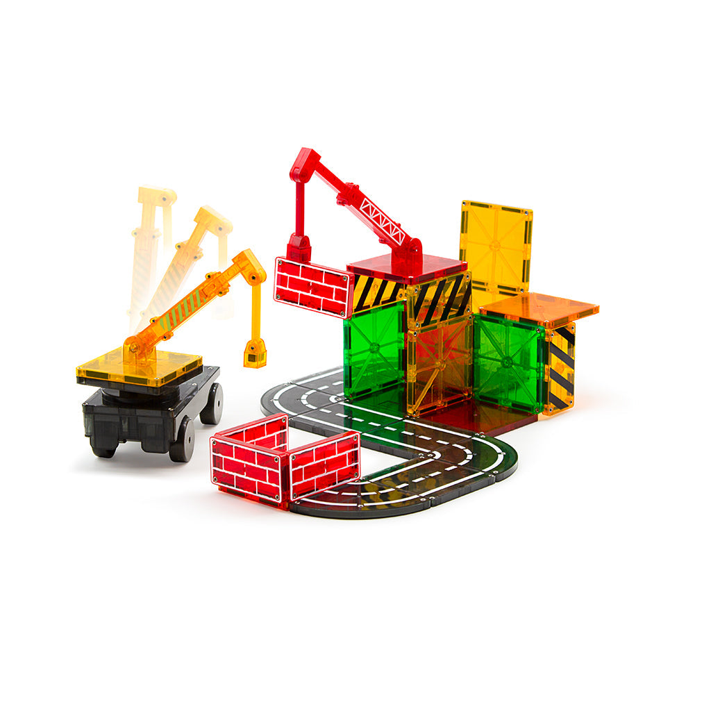 Magna-Tiles Builder, Magnetisk Byggesett med 32 deler