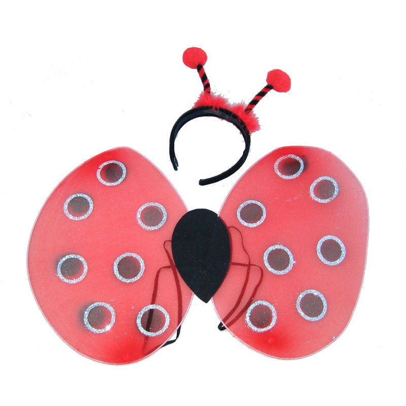 MaMaMeMo vingesett med hårbøyle - Marihøne