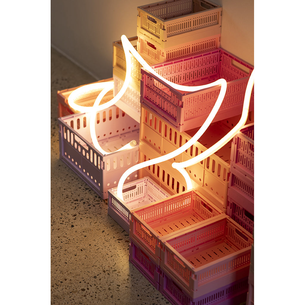 Made Crate, Sammenlegbar kasse i maksistørrelse - Milk