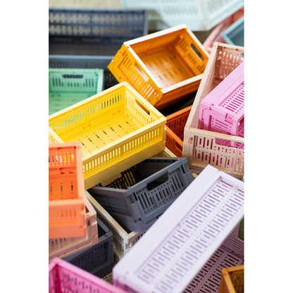 Made Crate, sammenleggbar minikasse - Washed black sweater