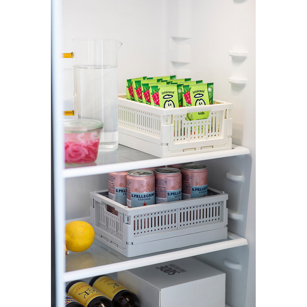 Made Crate, sammenleggbar minikasse - Washed black sweater