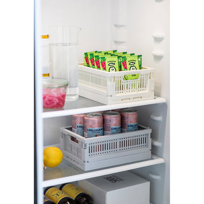 Made Crate, sammenleggbar minikasse - Washed black sweater