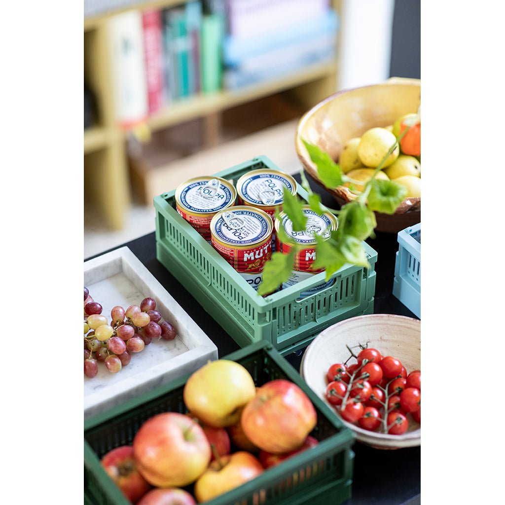 Made Crate, sammenleggbar minikasse - Washed black sweater