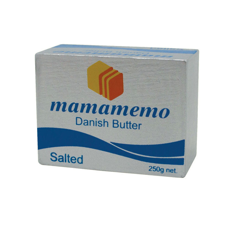 Mamamemo lekemat i tre, dansk smør